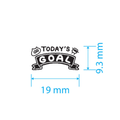 Today's goal / ten's stationery original